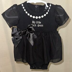 Elegant Black Kids Formal Dress